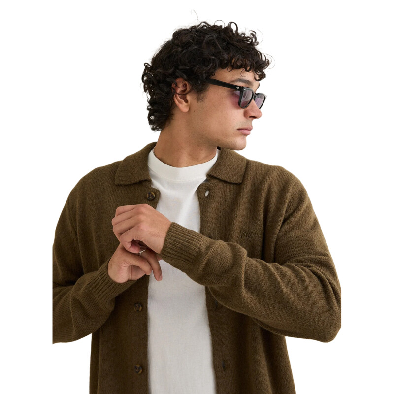 Buzo Rhythm Mohair Button Up - Verde Buzo Rhythm Mohair Button Up - Verde