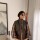 Triangle Vest Brown