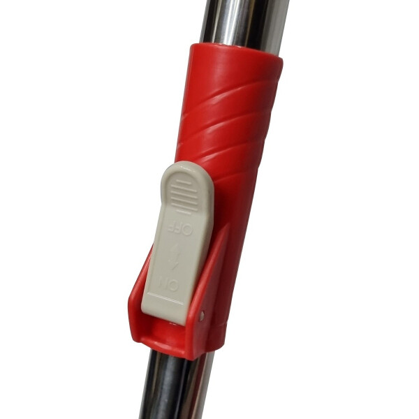 Mopa Giratoria Premium De Acero Inoxidable Excelente Calidad Variante Color Rojo