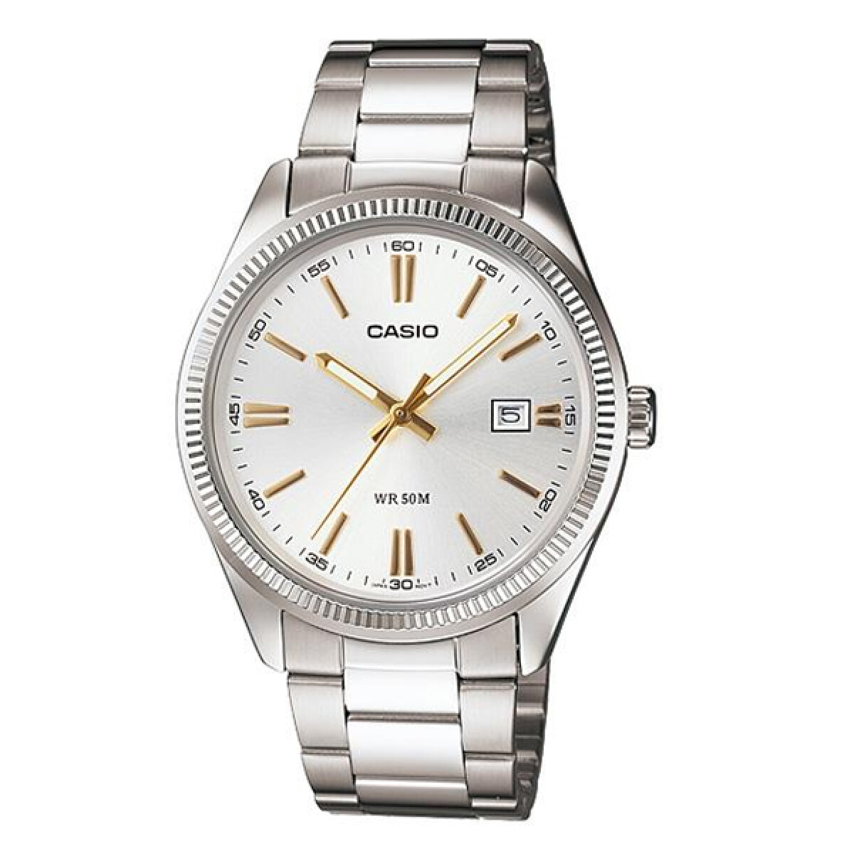 Reloj Casio Clásico Acero Inoxidable Plata 