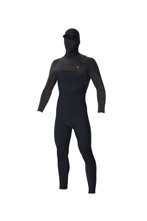 HyperFreak 5/4+mm - Chest Zip Full Wetsuit Con Capucha - Black Arabic HyperFreak 5/4+mm - Chest Zip Full Wetsuit Con Capucha - Black Arabic