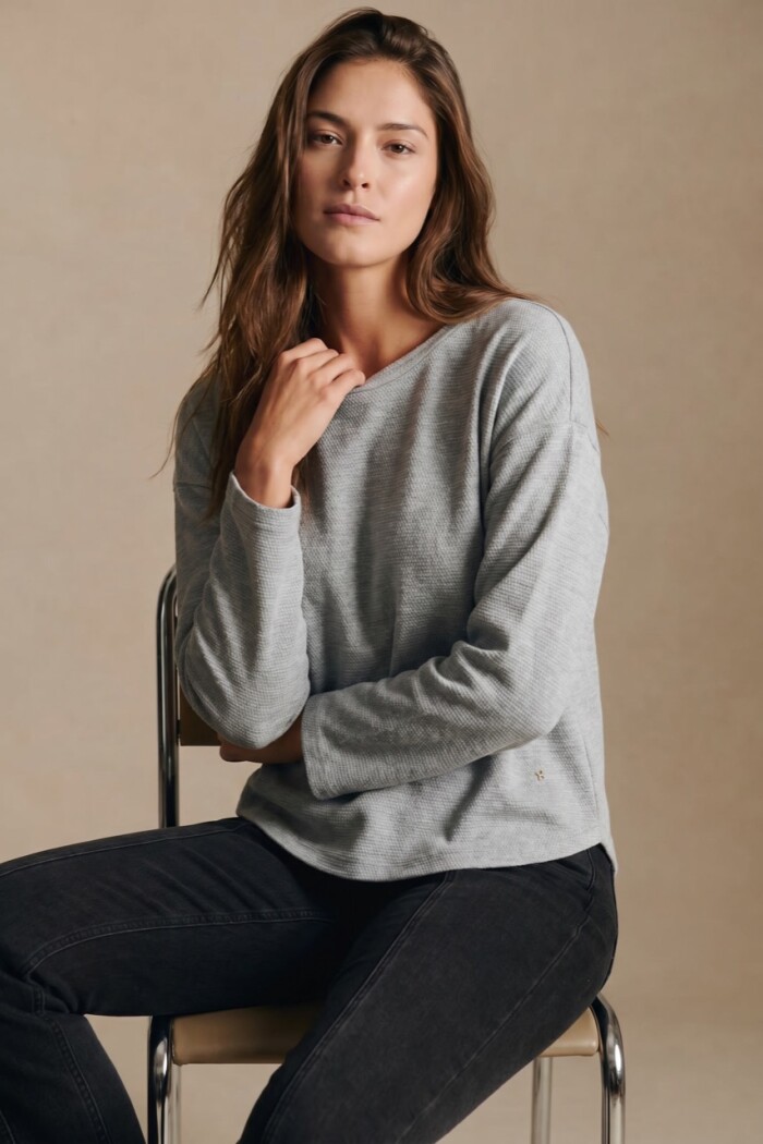Sweater Gris Melange