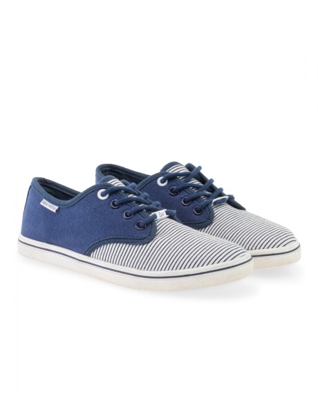 CHAMPION DE TELA CON CORDONES Azul Mix