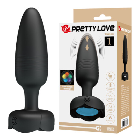 Plug Anal Vibrador Luz Led Tarion Pretty Love Plug Anal Vibrador Luz Led Tarion Pretty Love