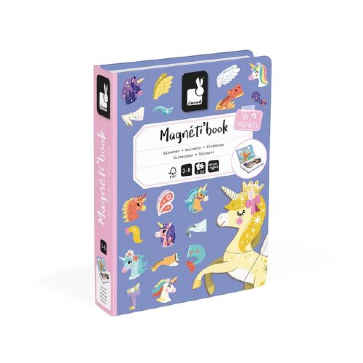 Magnetic Book Unicornios- Janod 