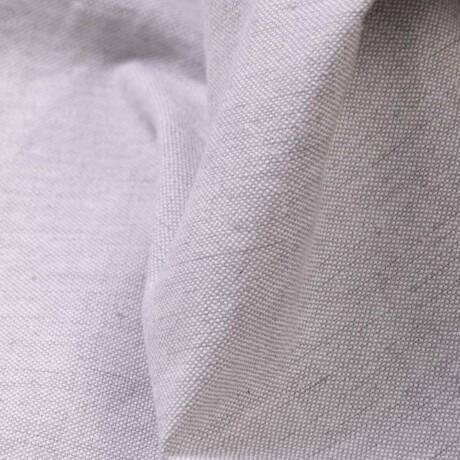 SET INDIVIDUALES X 2 ALGODON GRIS SCALLOP