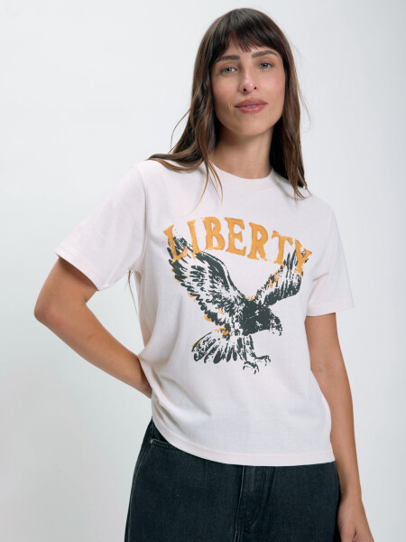 Remera estampa Crudo