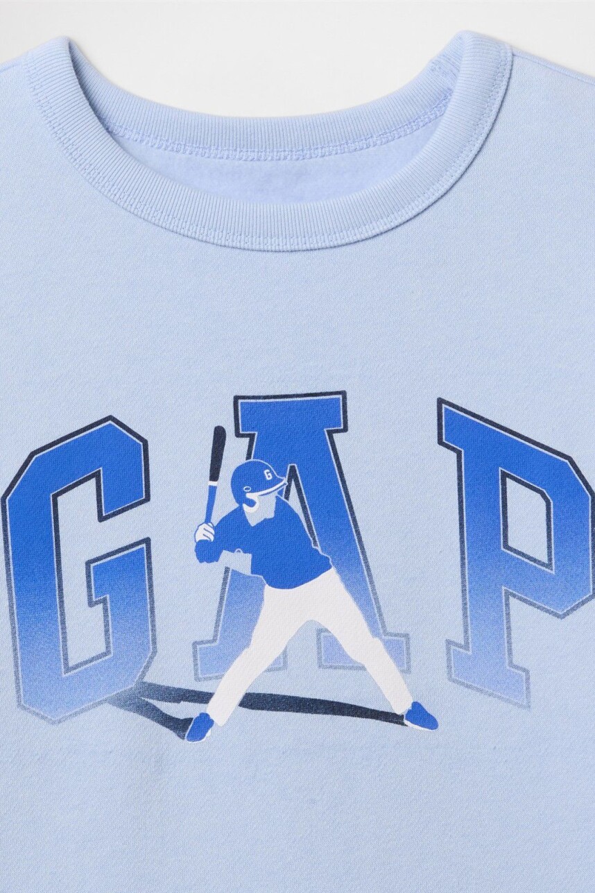 Buzo Deportivo Logo Gap Niño Blue Crystal