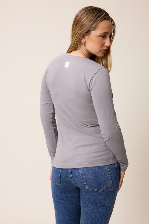 T-SHIRT M/L NOAN POLANCO Gris