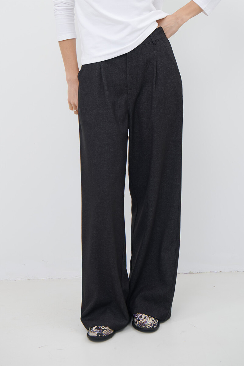 PANTALON JEAN TEXTIL NEGRO