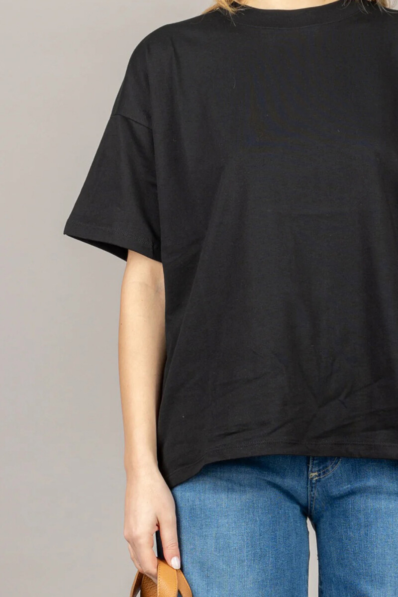 CAMISETA BÁSICA Negro