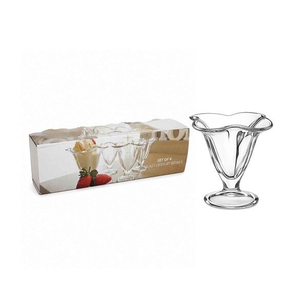 Set copas helado 160 ml x4 PRISMA Set copas helado 160 ml x4 PRISMA