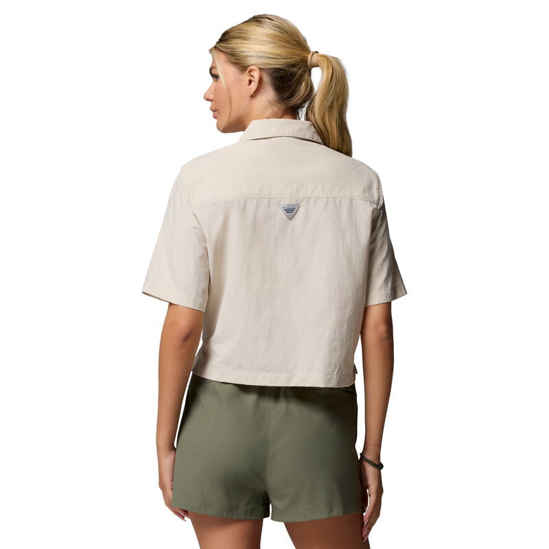 Camisa PFG Open Water Mujer DARK STONE