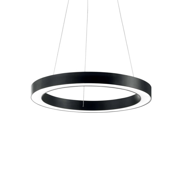 Colgante led negro 65Wcálida 6500m ø90 ZU0464