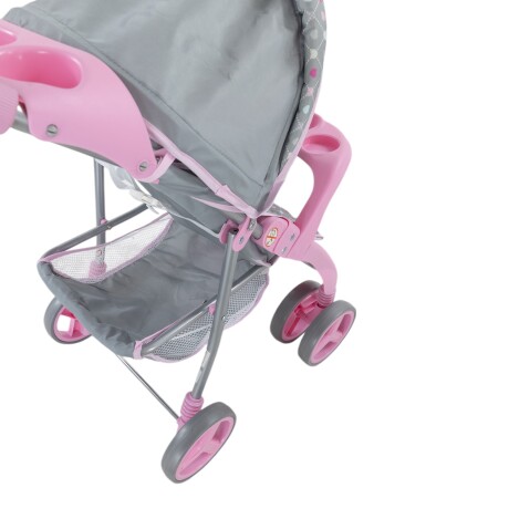 Coche de Muñecas 2 Piezas Rosa - Unicornio Coche de Muñecas 2 Piezas Rosa - Unicornio