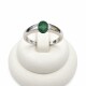 Anillo estilo cartier con raíz de esmeralda Anillo estilo cartier con raíz de esmeralda
