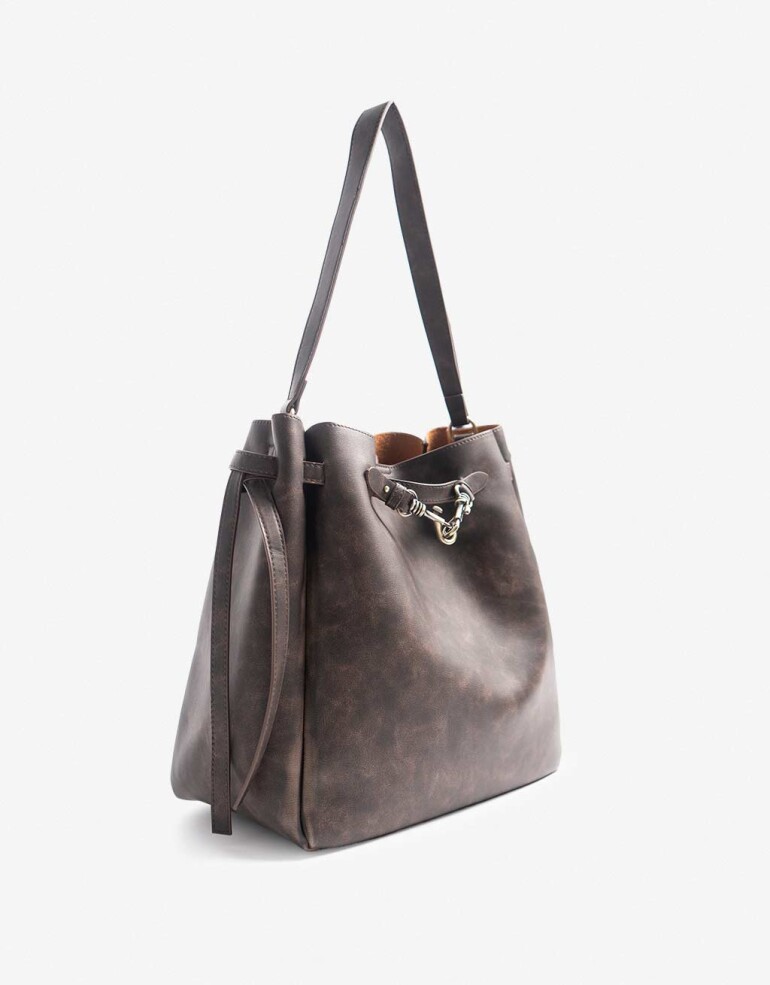 Saca Cartera Saca Marrón - Marron Medio