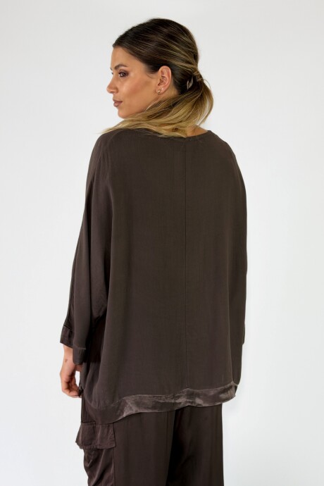 BLUSA VERONA Chocolate