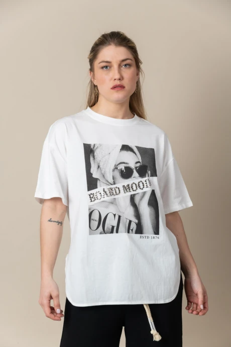 REMERA ANIMO Blanco
