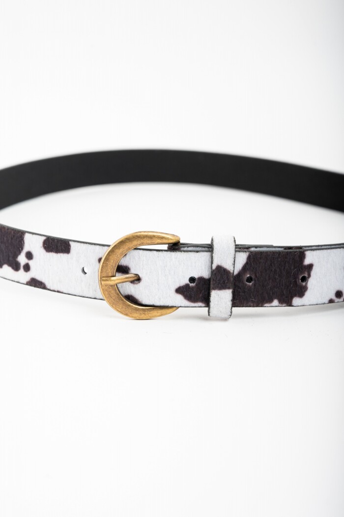 Cinto Vaca Marron Oscuro