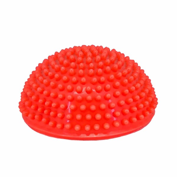 Mini Bosu Con Pinchos Ball 16 cms. Rojo