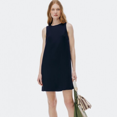 VESTIDO CURTO FEM PRETO ESCURO