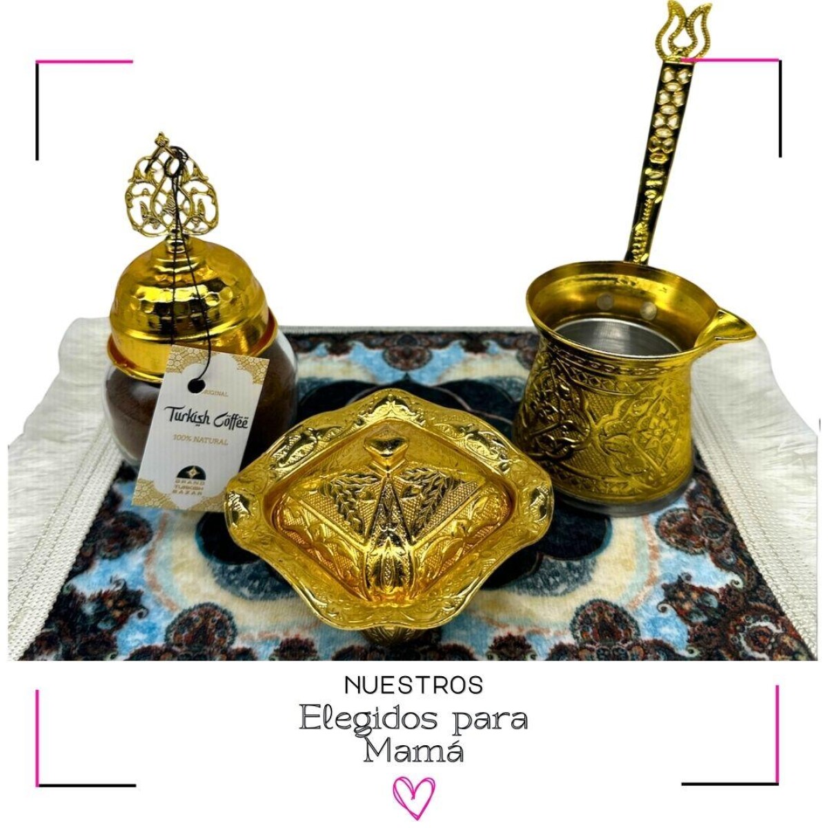 SET CAFÉ X 3 - Dorado 