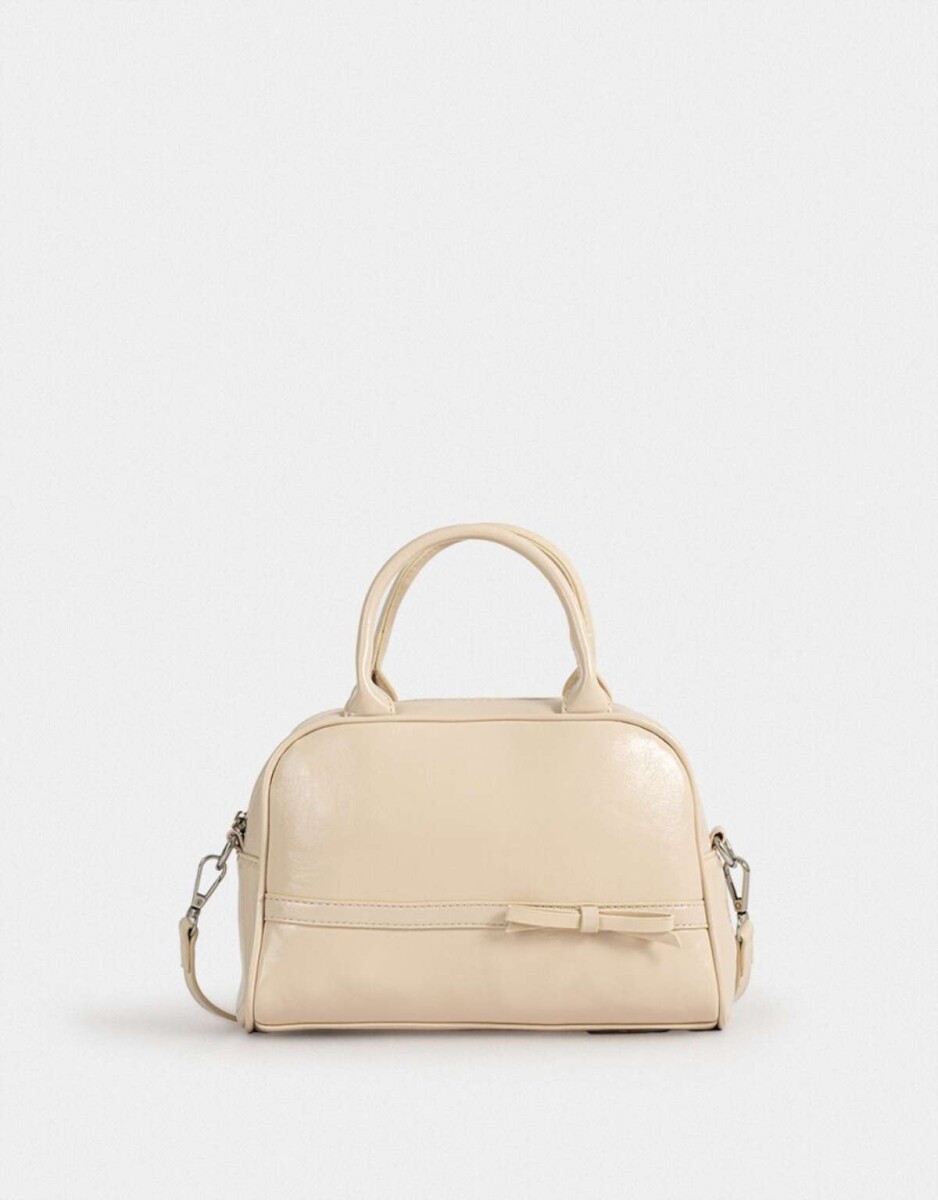 Cartera Bowling - Marron Beige 