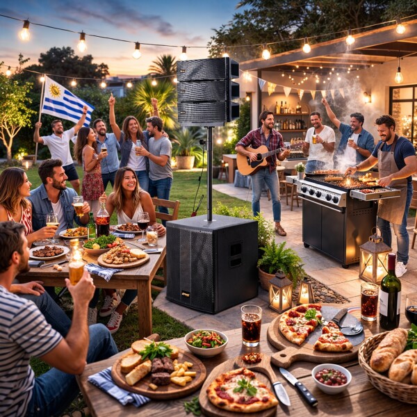 Parlante Line Array Lexsen La1814 1500w Subwoofer PARLANTE ARRAY LEXSEN LA1814 1500W BT SF