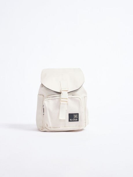 MOCHILA TINA BEIGE