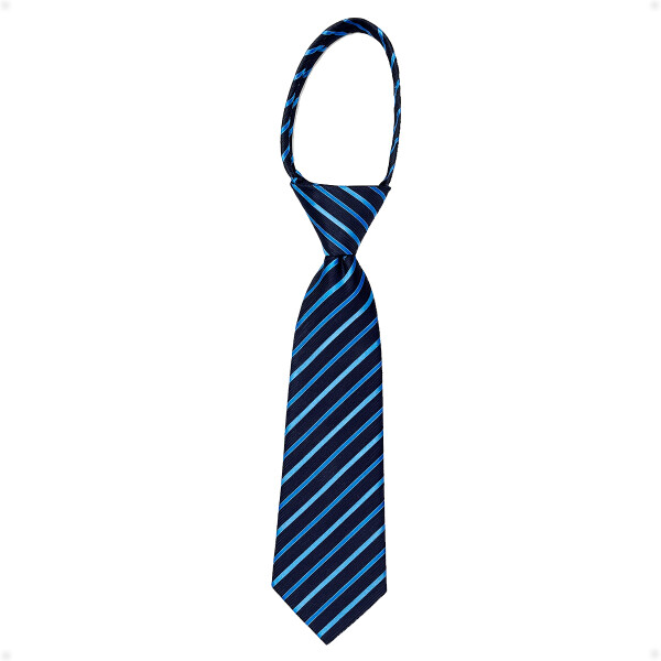 Corbata Estampada Con Cremallera Y Nudo Listo Para Usar Corbata Estampada Con Cremallera Y Nudo Listo Para Usar
