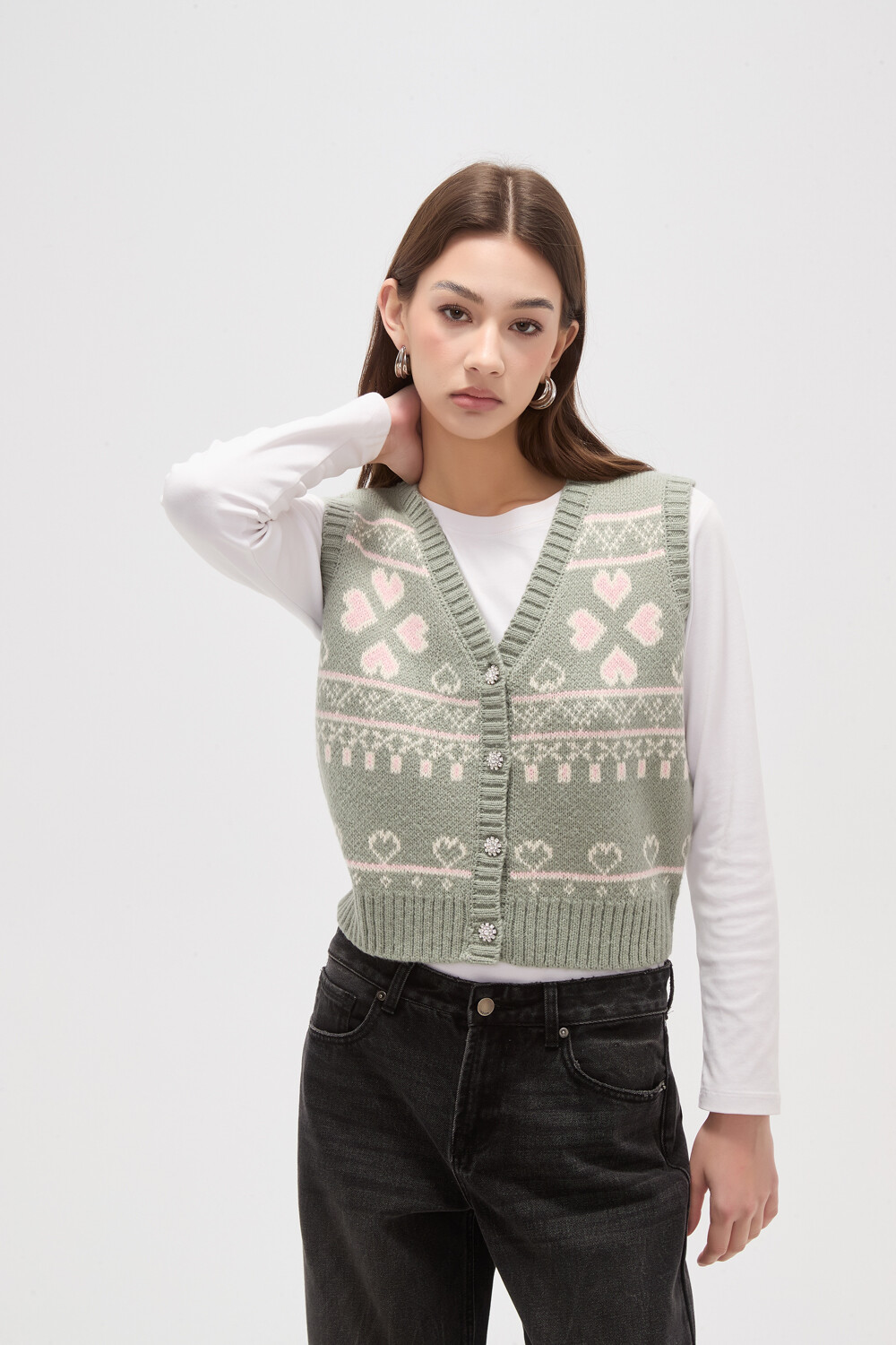 Chaleco Teshie Estampado 2