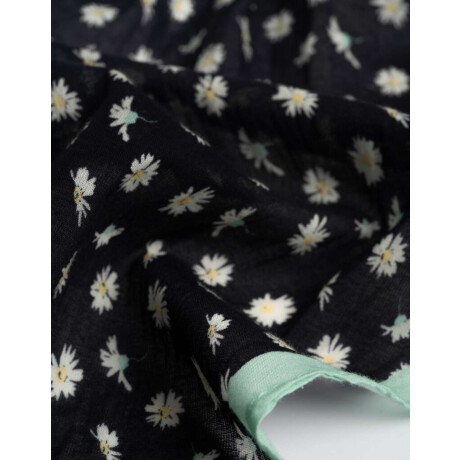 Pañuelo Triangular Margaritas Combinacion Multicolor