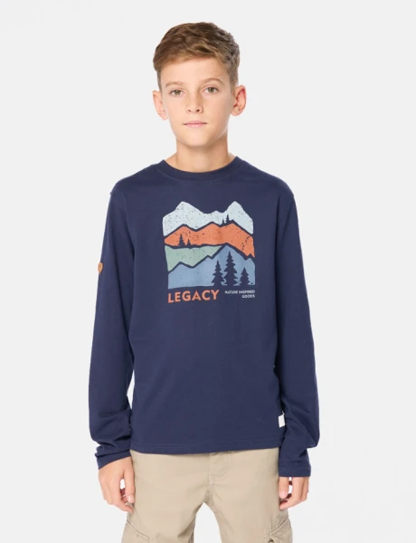 REMERA ESTAMPADA Azul