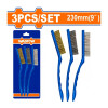 SET X3 CEPILLOS ABRASIVOS 9´´ NYLON/BRONCE/ACERO WADFOW WBH3609 SET X3 CEPILLOS ABRASIVOS 9´´ NYLON/BRONCE/ACERO WADFOW WBH3609