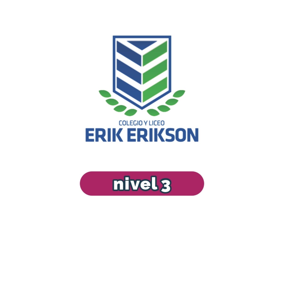 Lista de materiales - Inicial Nivel 3 Erik Erikson 