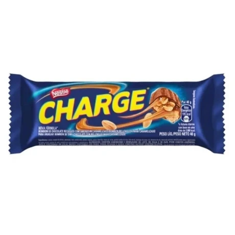 Bombón de Chocolate Relleno en Barra Nestlé Charge 40G 001