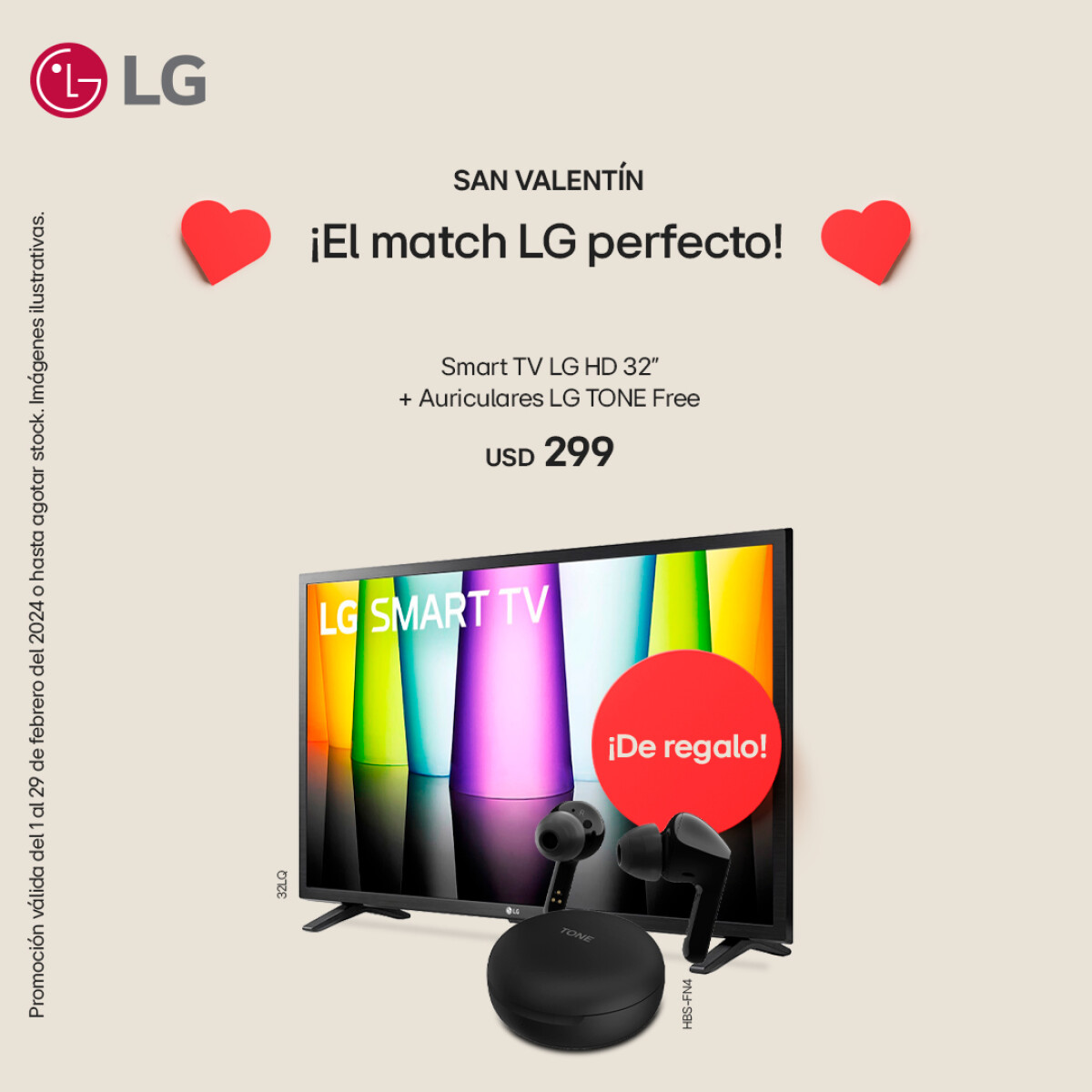 Pantalla LG 32 Hd Ai Thinq 2K Smart Tv 32Lq630Bpsa.