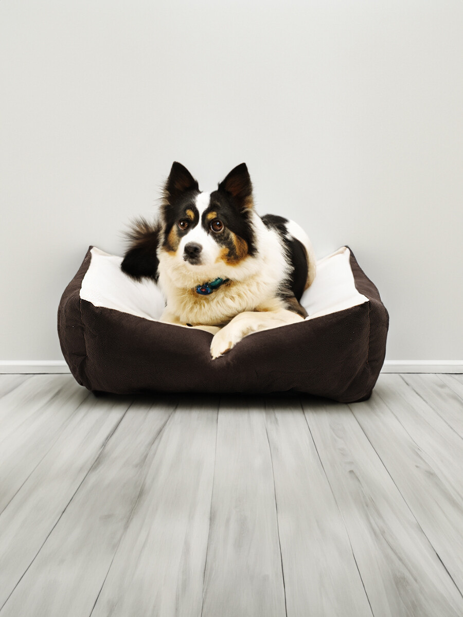 CAMA PARA MASCOTAS - MARRON MELANGE 