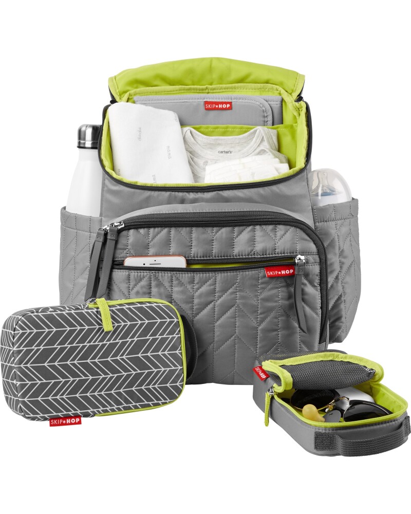 Mochila maternal Forma gris claro Carters PY