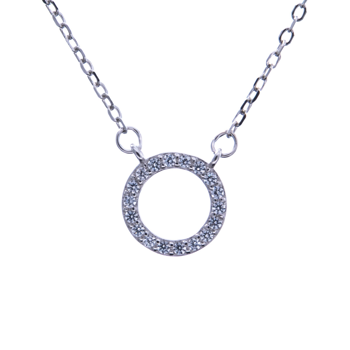 Cadena y Dije de Plata 925 rodinada 