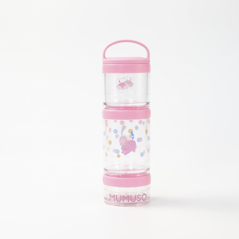 SNACKERA REDONDA APILABLE DE 3 NIVELES (GATO MIMI / ROSA) SNACKERA REDONDA APILABLE DE 3 NIVELES (GATO MIMI / ROSA)