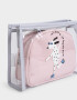Porta Cosméticos Estampados Set De Porta Cosméticos Perrito - Combinacion Bicolor