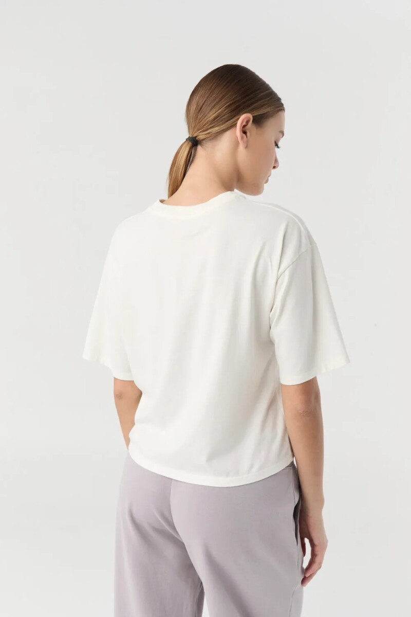 REMERA MODE Off White