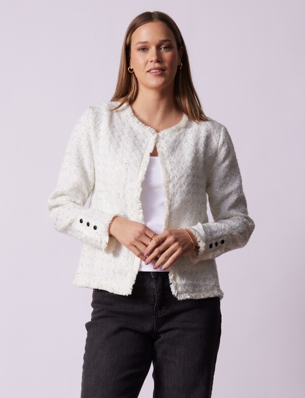 Chaqueta Boucle CRUDO