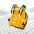Mochila Infantil Neopreno Brio Niños Niñas Escolares - Leon Mochila Infantil Neopreno Brio Niños Niñas Escolares - Leon