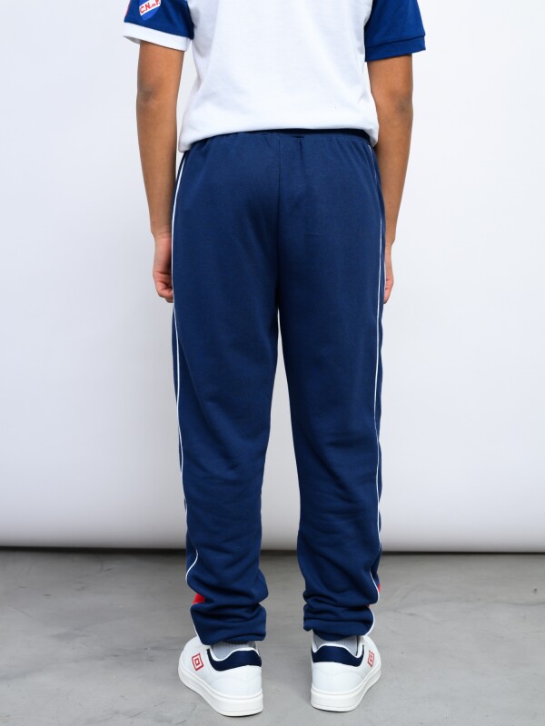 PANTALÓN DOLMAN Nacional Junior Azul Marino, Rojo, Blanco