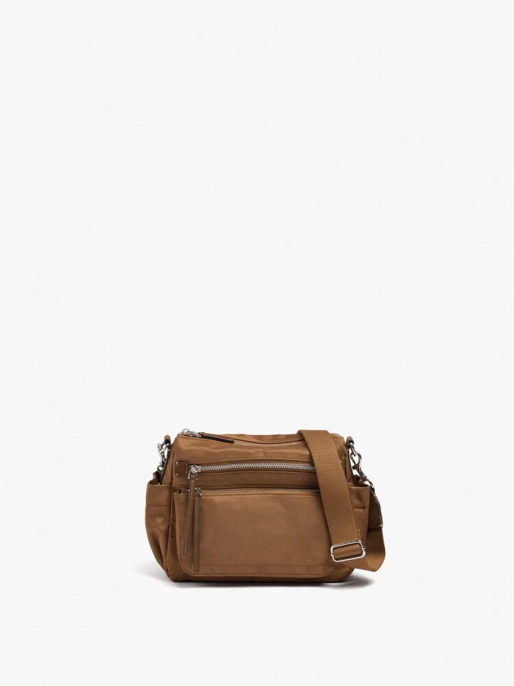 Bolso Bandolera De Nylon Bolsos Exteriores camel