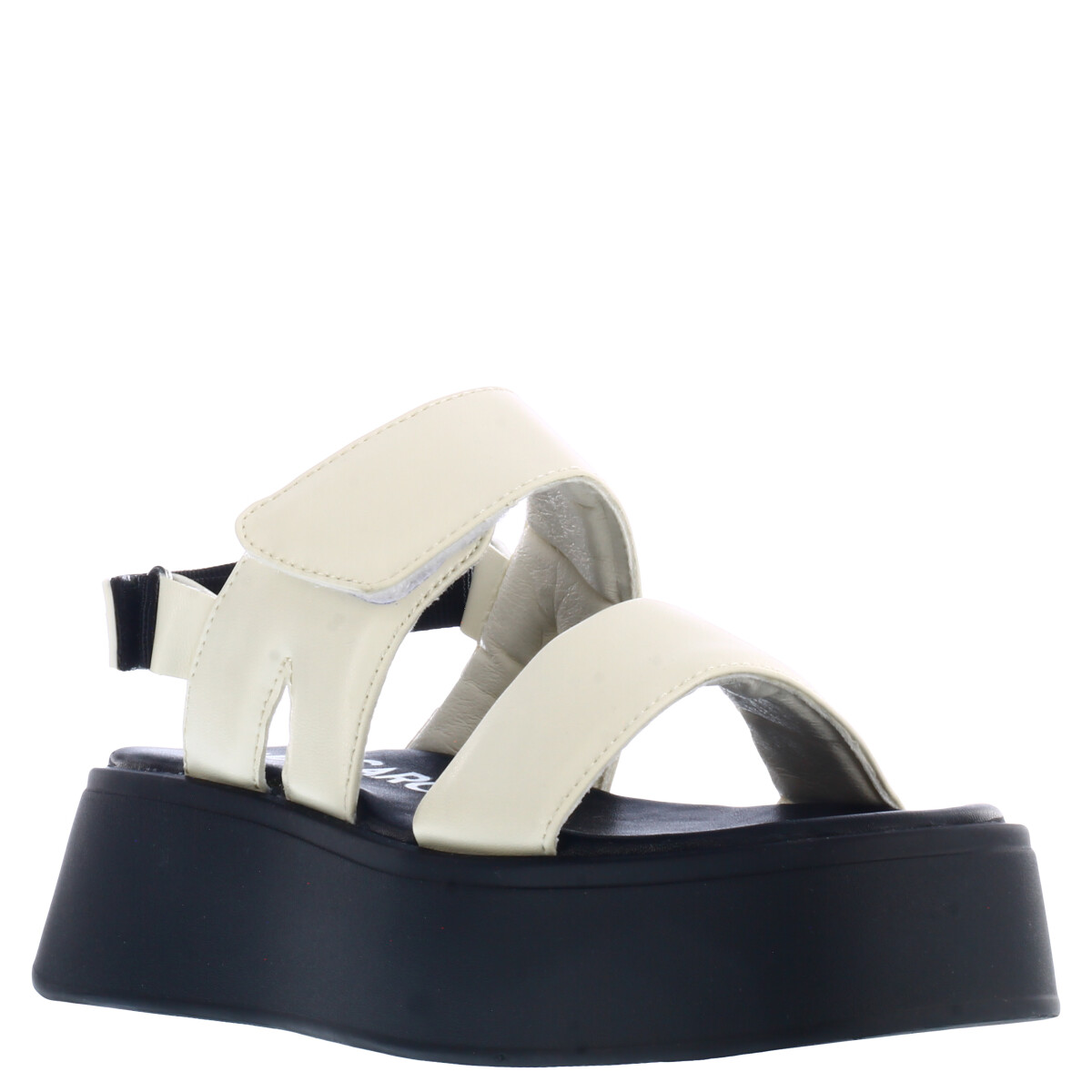 Sandalia FRUTI con plataforma MissCarol - Offwhite 
