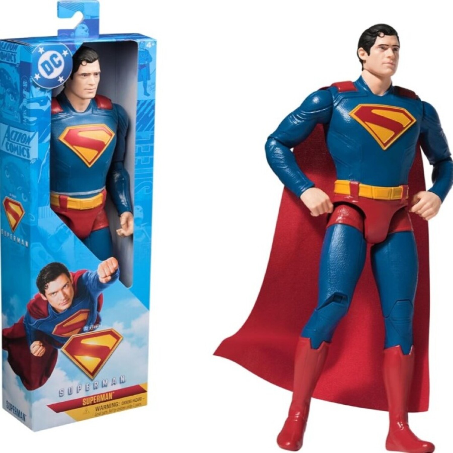 Muñeco Superman Articulado Dc COMICS 30 cm — Universo Binario
